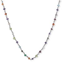 Collana Amen Donna in Argento Agata AM45N - AM45N